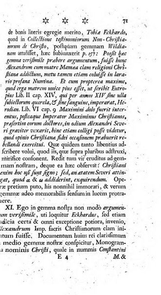 Miscellanea Lipsiensia nova, ad incrementum scientiarum, ab his qui sunt in colligendis Eruditorum novis actis occupati per partes publicata. Edendi consilium suscepit, sua nonnulla passim addidit, praefationem, qua instituti ratio explicatur, praemisit Frider. Otto Menckenius phil et I.V. Doctor