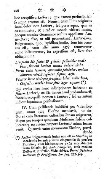 Miscellanea Lipsiensia nova, ad incrementum scientiarum, ab his qui sunt in colligendis Eruditorum novis actis occupati per partes publicata. Edendi consilium suscepit, sua nonnulla passim addidit, praefationem, qua instituti ratio explicatur, praemisit Frider. Otto Menckenius phil et I.V. Doctor