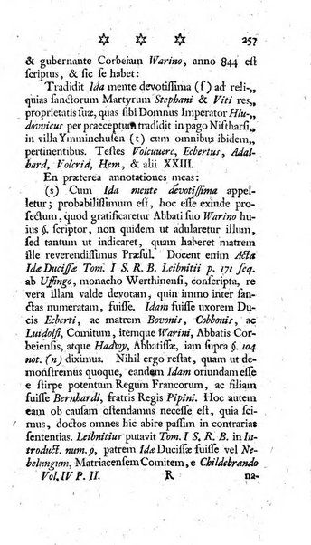 Miscellanea Lipsiensia nova, ad incrementum scientiarum, ab his qui sunt in colligendis Eruditorum novis actis occupati per partes publicata. Edendi consilium suscepit, sua nonnulla passim addidit, praefationem, qua instituti ratio explicatur, praemisit Frider. Otto Menckenius phil et I.V. Doctor