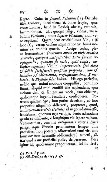 Miscellanea Lipsiensia nova, ad incrementum scientiarum, ab his qui sunt in colligendis Eruditorum novis actis occupati per partes publicata. Edendi consilium suscepit, sua nonnulla passim addidit, praefationem, qua instituti ratio explicatur, praemisit Frider. Otto Menckenius phil et I.V. Doctor