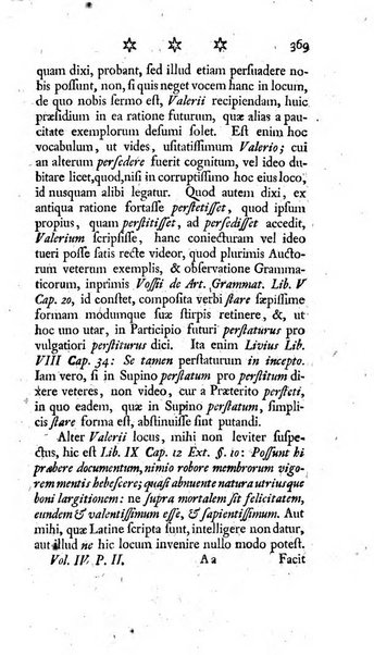 Miscellanea Lipsiensia nova, ad incrementum scientiarum, ab his qui sunt in colligendis Eruditorum novis actis occupati per partes publicata. Edendi consilium suscepit, sua nonnulla passim addidit, praefationem, qua instituti ratio explicatur, praemisit Frider. Otto Menckenius phil et I.V. Doctor