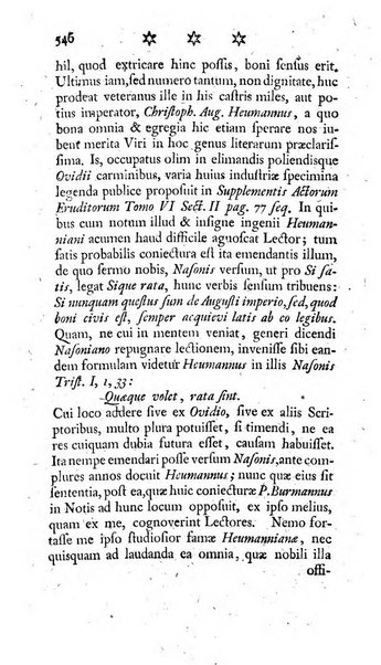 Miscellanea Lipsiensia nova, ad incrementum scientiarum, ab his qui sunt in colligendis Eruditorum novis actis occupati per partes publicata. Edendi consilium suscepit, sua nonnulla passim addidit, praefationem, qua instituti ratio explicatur, praemisit Frider. Otto Menckenius phil et I.V. Doctor