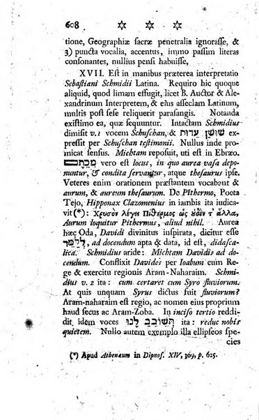 Miscellanea Lipsiensia nova, ad incrementum scientiarum, ab his qui sunt in colligendis Eruditorum novis actis occupati per partes publicata. Edendi consilium suscepit, sua nonnulla passim addidit, praefationem, qua instituti ratio explicatur, praemisit Frider. Otto Menckenius phil et I.V. Doctor