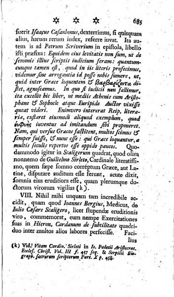 Miscellanea Lipsiensia nova, ad incrementum scientiarum, ab his qui sunt in colligendis Eruditorum novis actis occupati per partes publicata. Edendi consilium suscepit, sua nonnulla passim addidit, praefationem, qua instituti ratio explicatur, praemisit Frider. Otto Menckenius phil et I.V. Doctor