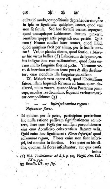 Miscellanea Lipsiensia nova, ad incrementum scientiarum, ab his qui sunt in colligendis Eruditorum novis actis occupati per partes publicata. Edendi consilium suscepit, sua nonnulla passim addidit, praefationem, qua instituti ratio explicatur, praemisit Frider. Otto Menckenius phil et I.V. Doctor