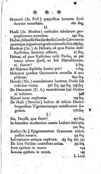 Miscellanea Lipsiensia nova, ad incrementum scientiarum, ab his qui sunt in colligendis Eruditorum novis actis occupati per partes publicata. Edendi consilium suscepit, sua nonnulla passim addidit, praefationem, qua instituti ratio explicatur, praemisit Frider. Otto Menckenius phil et I.V. Doctor