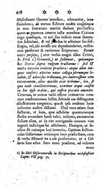 Miscellanea Lipsiensia nova, ad incrementum scientiarum, ab his qui sunt in colligendis Eruditorum novis actis occupati per partes publicata. Edendi consilium suscepit, sua nonnulla passim addidit, praefationem, qua instituti ratio explicatur, praemisit Frider. Otto Menckenius phil et I.V. Doctor