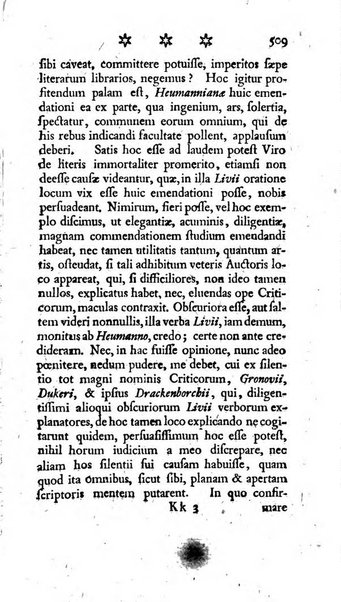 Miscellanea Lipsiensia nova, ad incrementum scientiarum, ab his qui sunt in colligendis Eruditorum novis actis occupati per partes publicata. Edendi consilium suscepit, sua nonnulla passim addidit, praefationem, qua instituti ratio explicatur, praemisit Frider. Otto Menckenius phil et I.V. Doctor