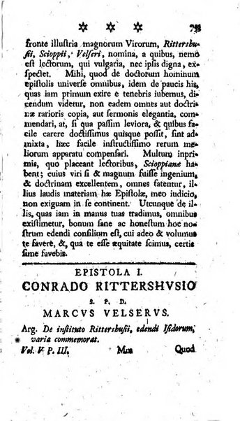 Miscellanea Lipsiensia nova, ad incrementum scientiarum, ab his qui sunt in colligendis Eruditorum novis actis occupati per partes publicata. Edendi consilium suscepit, sua nonnulla passim addidit, praefationem, qua instituti ratio explicatur, praemisit Frider. Otto Menckenius phil et I.V. Doctor