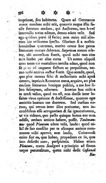 Miscellanea Lipsiensia nova, ad incrementum scientiarum, ab his qui sunt in colligendis Eruditorum novis actis occupati per partes publicata. Edendi consilium suscepit, sua nonnulla passim addidit, praefationem, qua instituti ratio explicatur, praemisit Frider. Otto Menckenius phil et I.V. Doctor