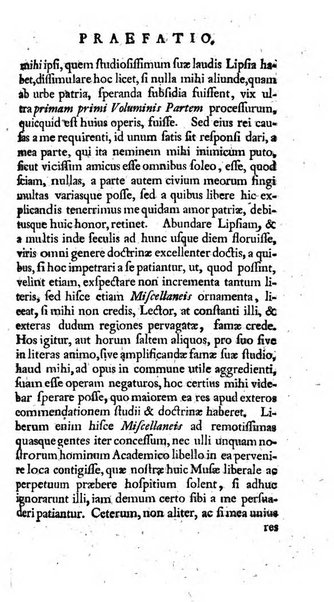 Miscellanea Lipsiensia nova, ad incrementum scientiarum, ab his qui sunt in colligendis Eruditorum novis actis occupati per partes publicata. Edendi consilium suscepit, sua nonnulla passim addidit, praefationem, qua instituti ratio explicatur, praemisit Frider. Otto Menckenius phil et I.V. Doctor