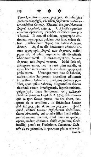 Miscellanea Lipsiensia nova, ad incrementum scientiarum, ab his qui sunt in colligendis Eruditorum novis actis occupati per partes publicata. Edendi consilium suscepit, sua nonnulla passim addidit, praefationem, qua instituti ratio explicatur, praemisit Frider. Otto Menckenius phil et I.V. Doctor