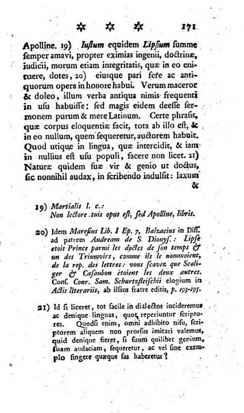 Miscellanea Lipsiensia nova, ad incrementum scientiarum, ab his qui sunt in colligendis Eruditorum novis actis occupati per partes publicata. Edendi consilium suscepit, sua nonnulla passim addidit, praefationem, qua instituti ratio explicatur, praemisit Frider. Otto Menckenius phil et I.V. Doctor