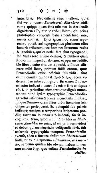 Miscellanea Lipsiensia nova, ad incrementum scientiarum, ab his qui sunt in colligendis Eruditorum novis actis occupati per partes publicata. Edendi consilium suscepit, sua nonnulla passim addidit, praefationem, qua instituti ratio explicatur, praemisit Frider. Otto Menckenius phil et I.V. Doctor