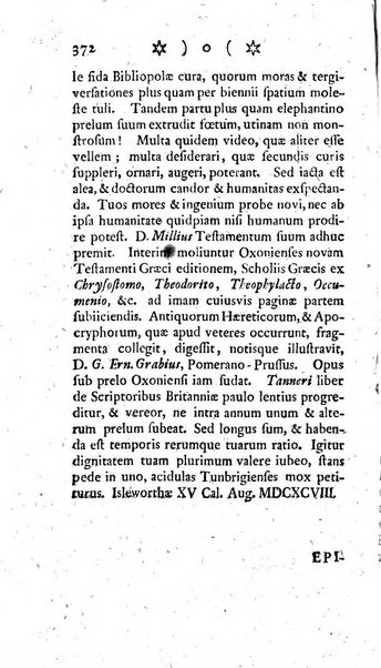 Miscellanea Lipsiensia nova, ad incrementum scientiarum, ab his qui sunt in colligendis Eruditorum novis actis occupati per partes publicata. Edendi consilium suscepit, sua nonnulla passim addidit, praefationem, qua instituti ratio explicatur, praemisit Frider. Otto Menckenius phil et I.V. Doctor