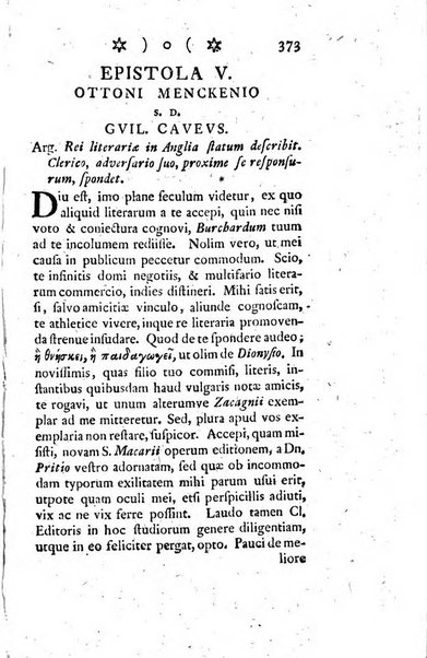 Miscellanea Lipsiensia nova, ad incrementum scientiarum, ab his qui sunt in colligendis Eruditorum novis actis occupati per partes publicata. Edendi consilium suscepit, sua nonnulla passim addidit, praefationem, qua instituti ratio explicatur, praemisit Frider. Otto Menckenius phil et I.V. Doctor