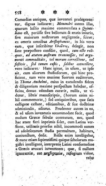 Miscellanea Lipsiensia nova, ad incrementum scientiarum, ab his qui sunt in colligendis Eruditorum novis actis occupati per partes publicata. Edendi consilium suscepit, sua nonnulla passim addidit, praefationem, qua instituti ratio explicatur, praemisit Frider. Otto Menckenius phil et I.V. Doctor