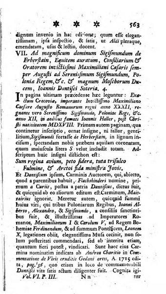 Miscellanea Lipsiensia nova, ad incrementum scientiarum, ab his qui sunt in colligendis Eruditorum novis actis occupati per partes publicata. Edendi consilium suscepit, sua nonnulla passim addidit, praefationem, qua instituti ratio explicatur, praemisit Frider. Otto Menckenius phil et I.V. Doctor