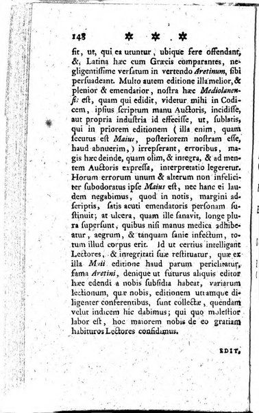 Miscellanea Lipsiensia nova, ad incrementum scientiarum, ab his qui sunt in colligendis Eruditorum novis actis occupati per partes publicata. Edendi consilium suscepit, sua nonnulla passim addidit, praefationem, qua instituti ratio explicatur, praemisit Frider. Otto Menckenius phil et I.V. Doctor