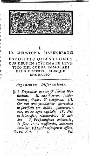 Miscellanea Lipsiensia nova, ad incrementum scientiarum, ab his qui sunt in colligendis Eruditorum novis actis occupati per partes publicata. Edendi consilium suscepit, sua nonnulla passim addidit, praefationem, qua instituti ratio explicatur, praemisit Frider. Otto Menckenius phil et I.V. Doctor