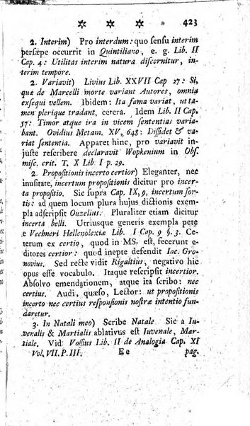 Miscellanea Lipsiensia nova, ad incrementum scientiarum, ab his qui sunt in colligendis Eruditorum novis actis occupati per partes publicata. Edendi consilium suscepit, sua nonnulla passim addidit, praefationem, qua instituti ratio explicatur, praemisit Frider. Otto Menckenius phil et I.V. Doctor