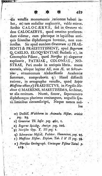 Miscellanea Lipsiensia nova, ad incrementum scientiarum, ab his qui sunt in colligendis Eruditorum novis actis occupati per partes publicata. Edendi consilium suscepit, sua nonnulla passim addidit, praefationem, qua instituti ratio explicatur, praemisit Frider. Otto Menckenius phil et I.V. Doctor