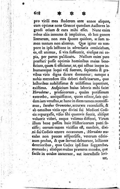 Miscellanea Lipsiensia nova, ad incrementum scientiarum, ab his qui sunt in colligendis Eruditorum novis actis occupati per partes publicata. Edendi consilium suscepit, sua nonnulla passim addidit, praefationem, qua instituti ratio explicatur, praemisit Frider. Otto Menckenius phil et I.V. Doctor