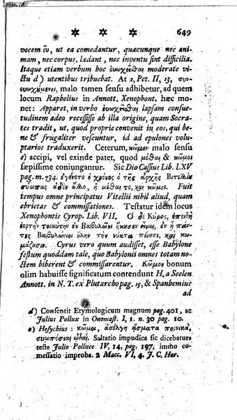 Miscellanea Lipsiensia nova, ad incrementum scientiarum, ab his qui sunt in colligendis Eruditorum novis actis occupati per partes publicata. Edendi consilium suscepit, sua nonnulla passim addidit, praefationem, qua instituti ratio explicatur, praemisit Frider. Otto Menckenius phil et I.V. Doctor