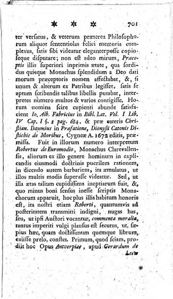 Miscellanea Lipsiensia nova, ad incrementum scientiarum, ab his qui sunt in colligendis Eruditorum novis actis occupati per partes publicata. Edendi consilium suscepit, sua nonnulla passim addidit, praefationem, qua instituti ratio explicatur, praemisit Frider. Otto Menckenius phil et I.V. Doctor