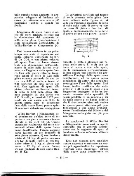 La fonderia rivista tecnica, industriale