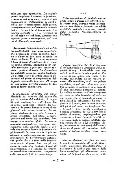 La fonderia rivista tecnica, industriale