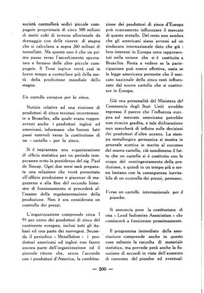 La fonderia rivista tecnica, industriale