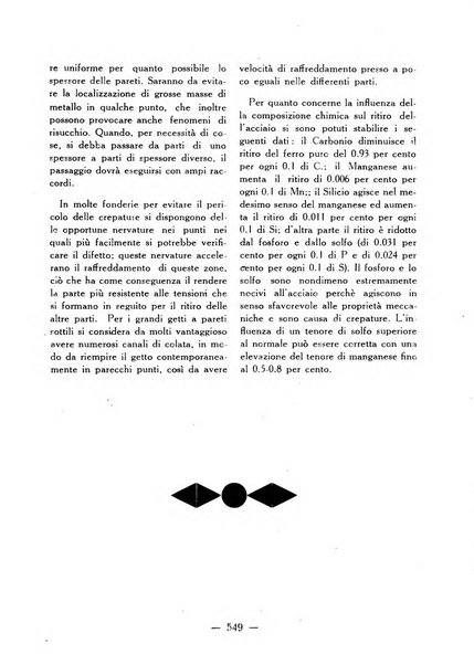 La fonderia rivista tecnica, industriale