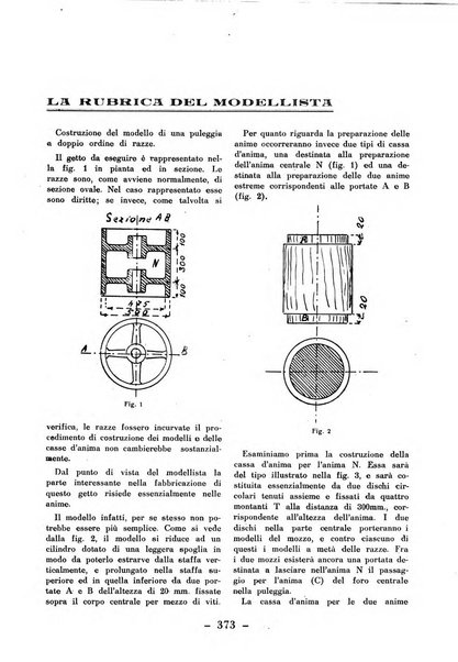 La fonderia rivista tecnica, industriale