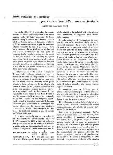 La fonderia rivista tecnica, industriale