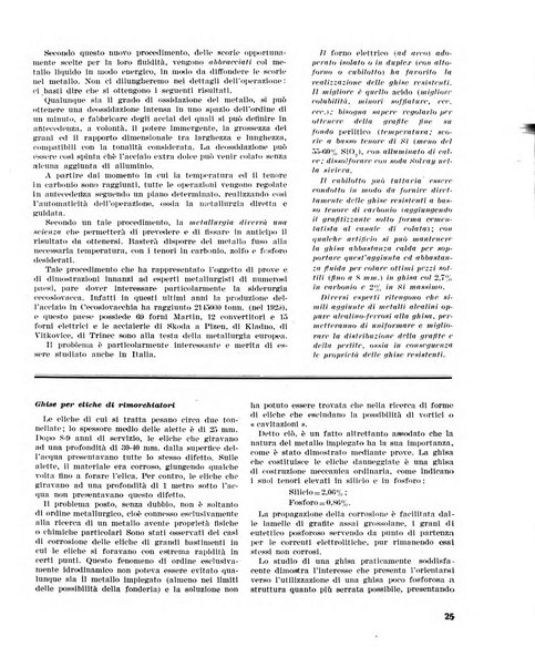 La fonderia rivista tecnica, industriale