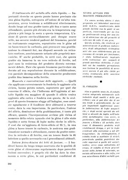 La fonderia rivista tecnica, industriale