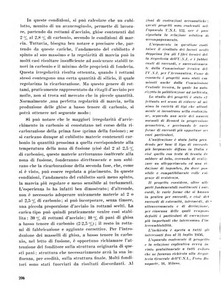 La fonderia rivista tecnica, industriale