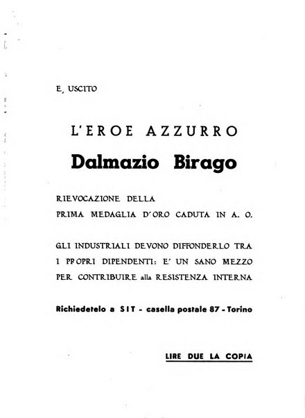 La fonderia rivista tecnica, industriale