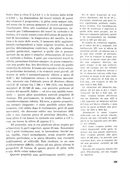 La fonderia rivista tecnica, industriale