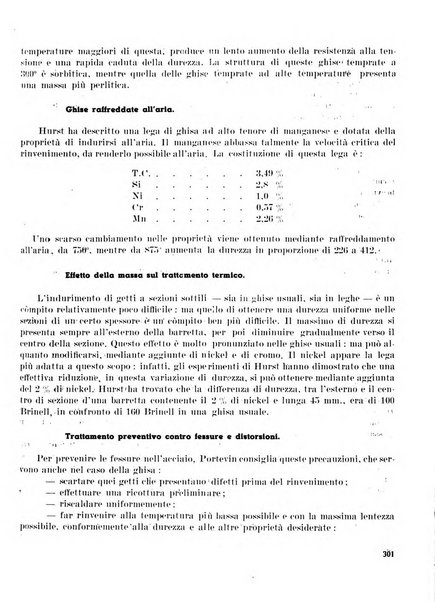 La fonderia rivista tecnica, industriale