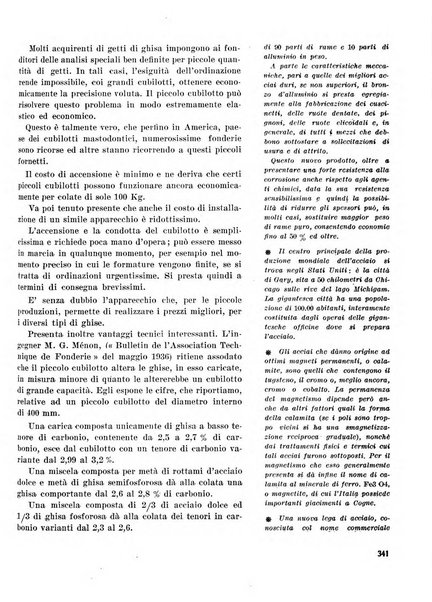 La fonderia rivista tecnica, industriale