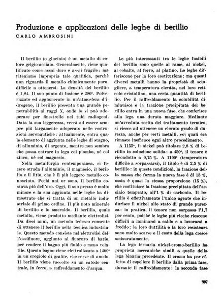 La fonderia rivista tecnica, industriale