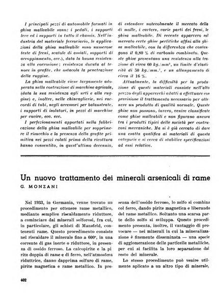 La fonderia rivista tecnica, industriale