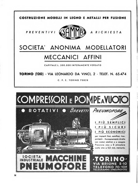 La fonderia rivista tecnica, industriale