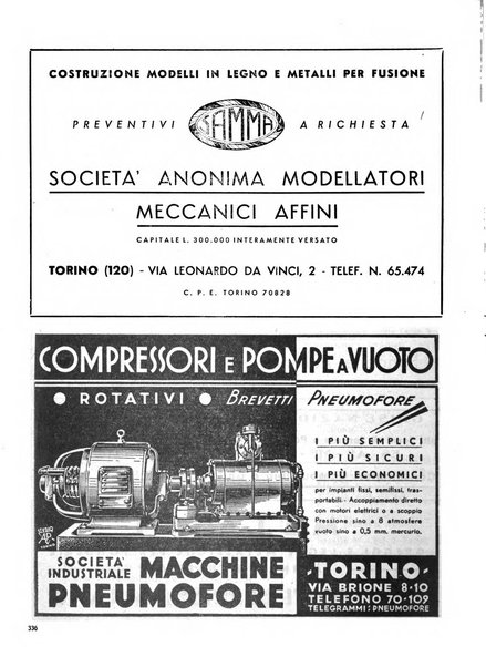 La fonderia rivista tecnica, industriale