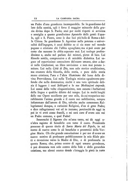 La Campania sacra monitore religioso mensile dell'Archidiocesi di Capua