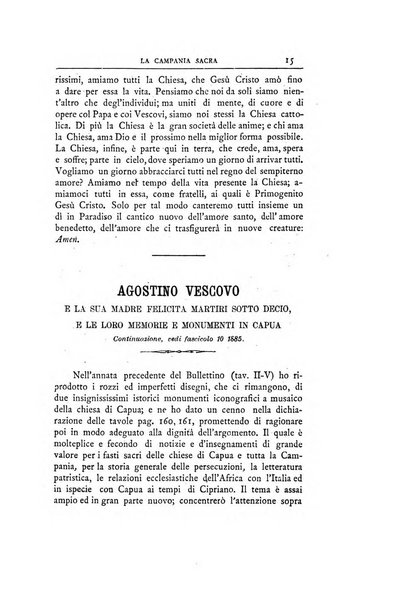 La Campania sacra monitore religioso mensile dell'Archidiocesi di Capua