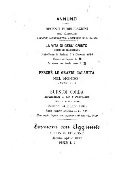 La Campania sacra monitore religioso mensile dell'Archidiocesi di Capua