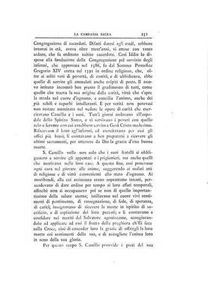 La Campania sacra monitore religioso mensile dell'Archidiocesi di Capua